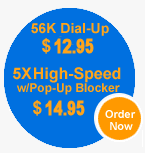 Internet dialup access ISP Internet Access dialup dial-up cheap high-speed 5X toll-free technical support tech 24/7 56K v.90 v.92 nationwide family filter pop-up blocker